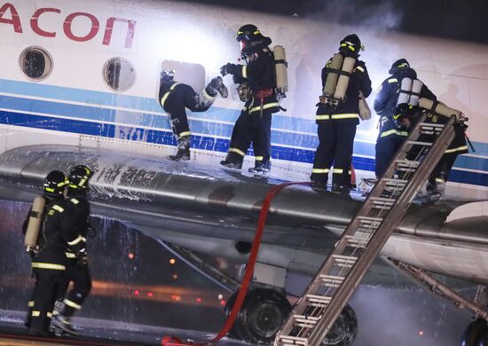 Russia Emergency Services Drills