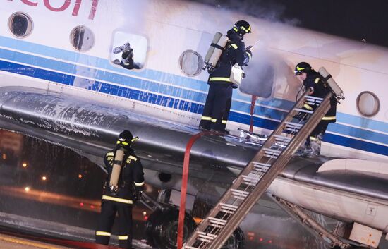Russia Emergency Services Drills