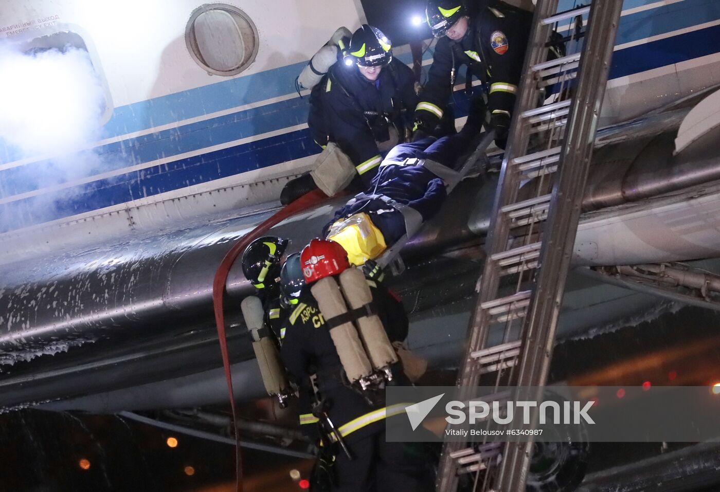 Russia Emergency Services Drills
