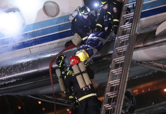 Russia Emergency Services Drills