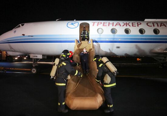 Russia Emergency Services Drills