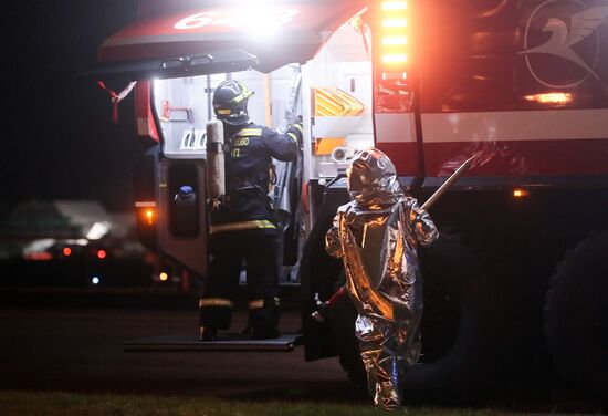 Russia Emergency Services Drills