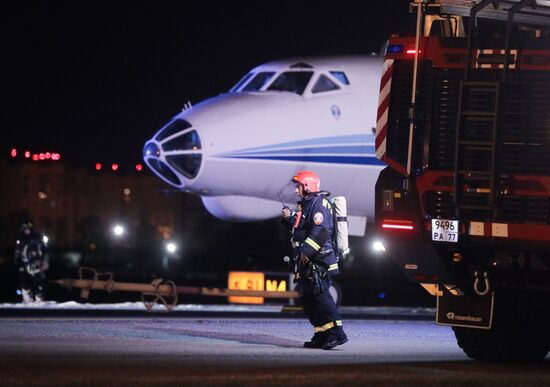 Russia Emergency Services Drills