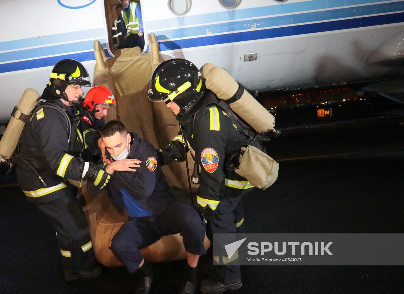 Russia Emergency Services Drills