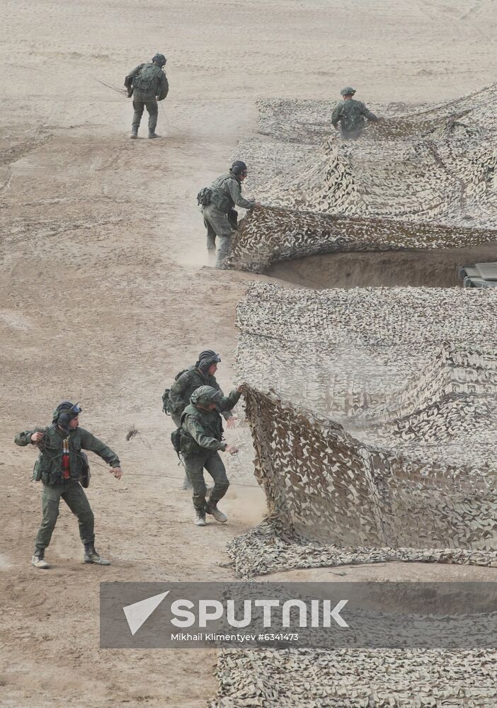 Russia Kavkaz 2020 Military Drills