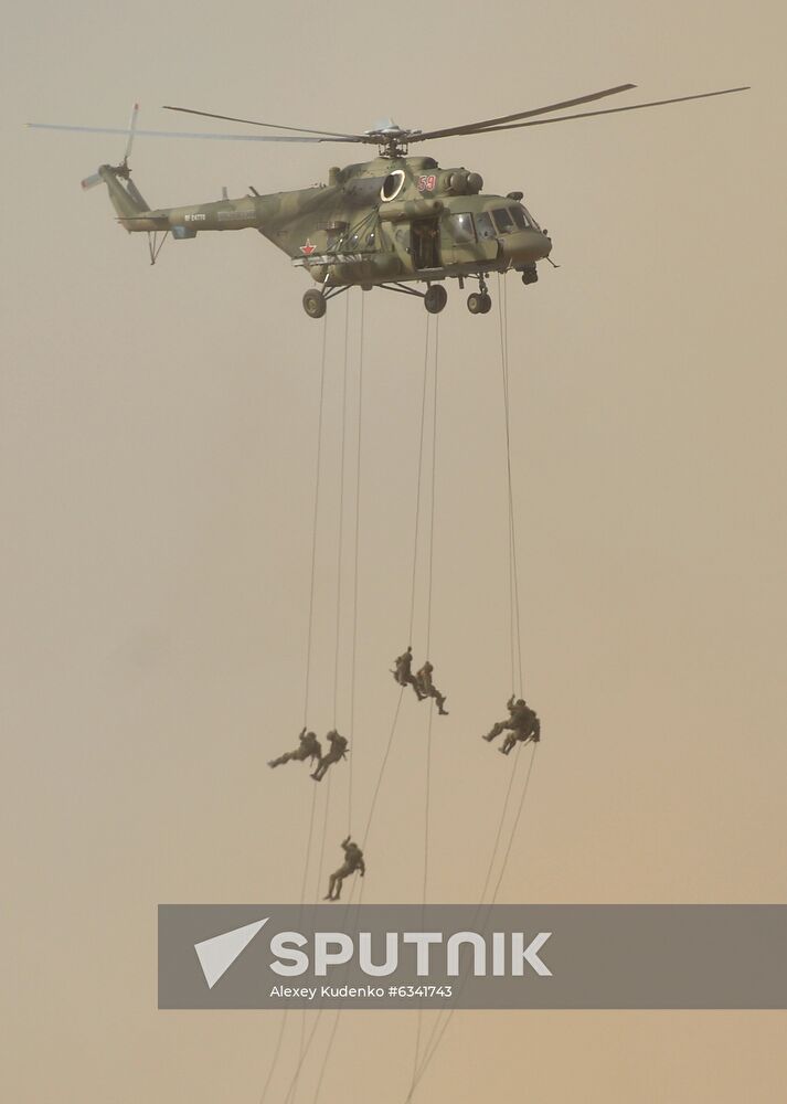Russia Kavkaz 2020 Military Drills