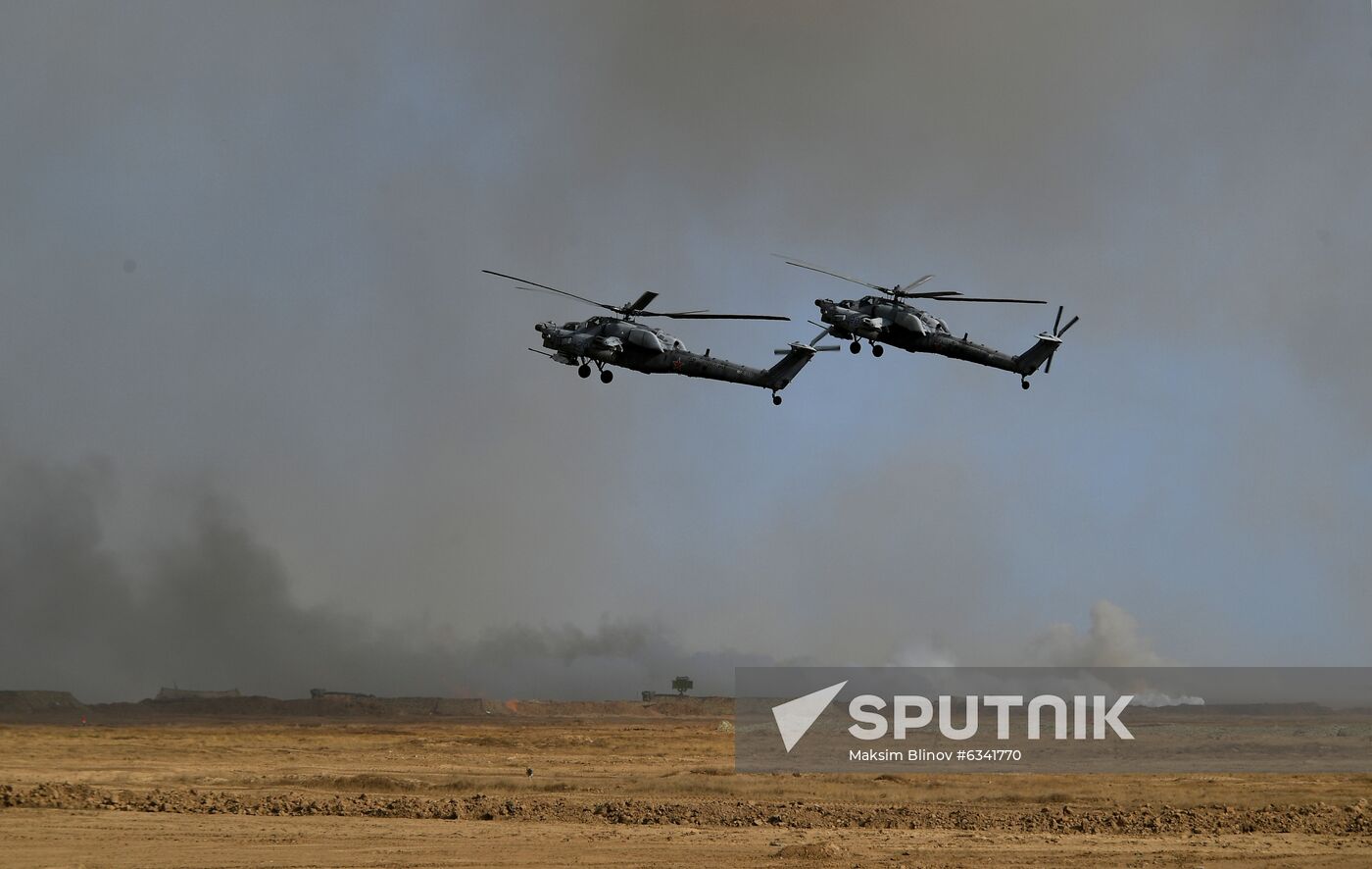 Russia Kavkaz 2020 Military Drills