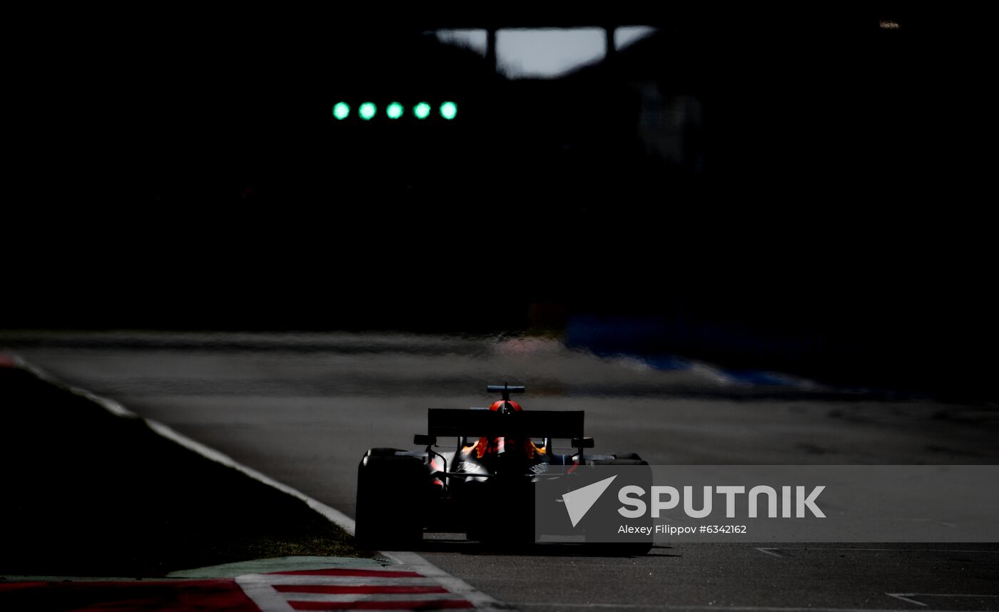 Russia Formula 1 Practice