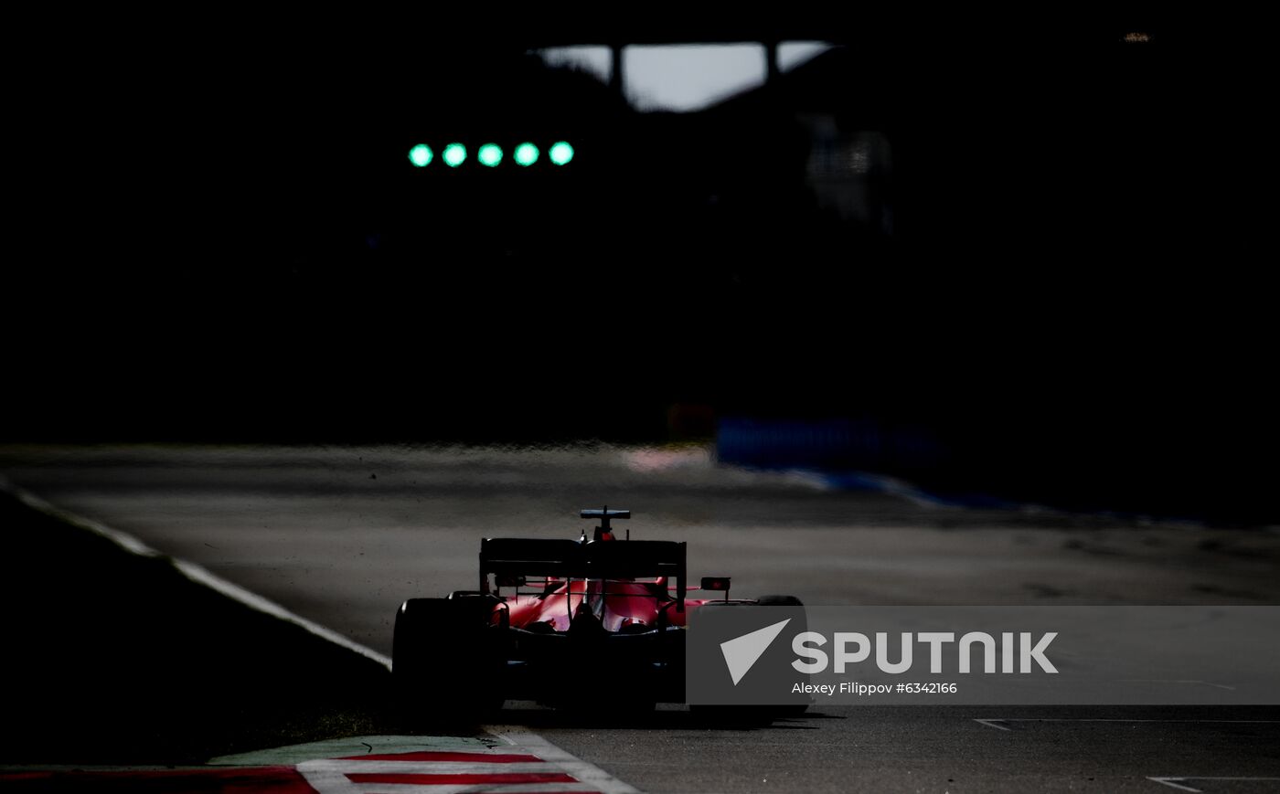Russia Formula 1 Practice