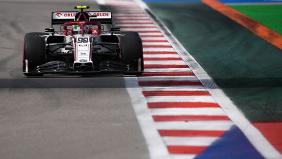 Russia Formula 1 Practice