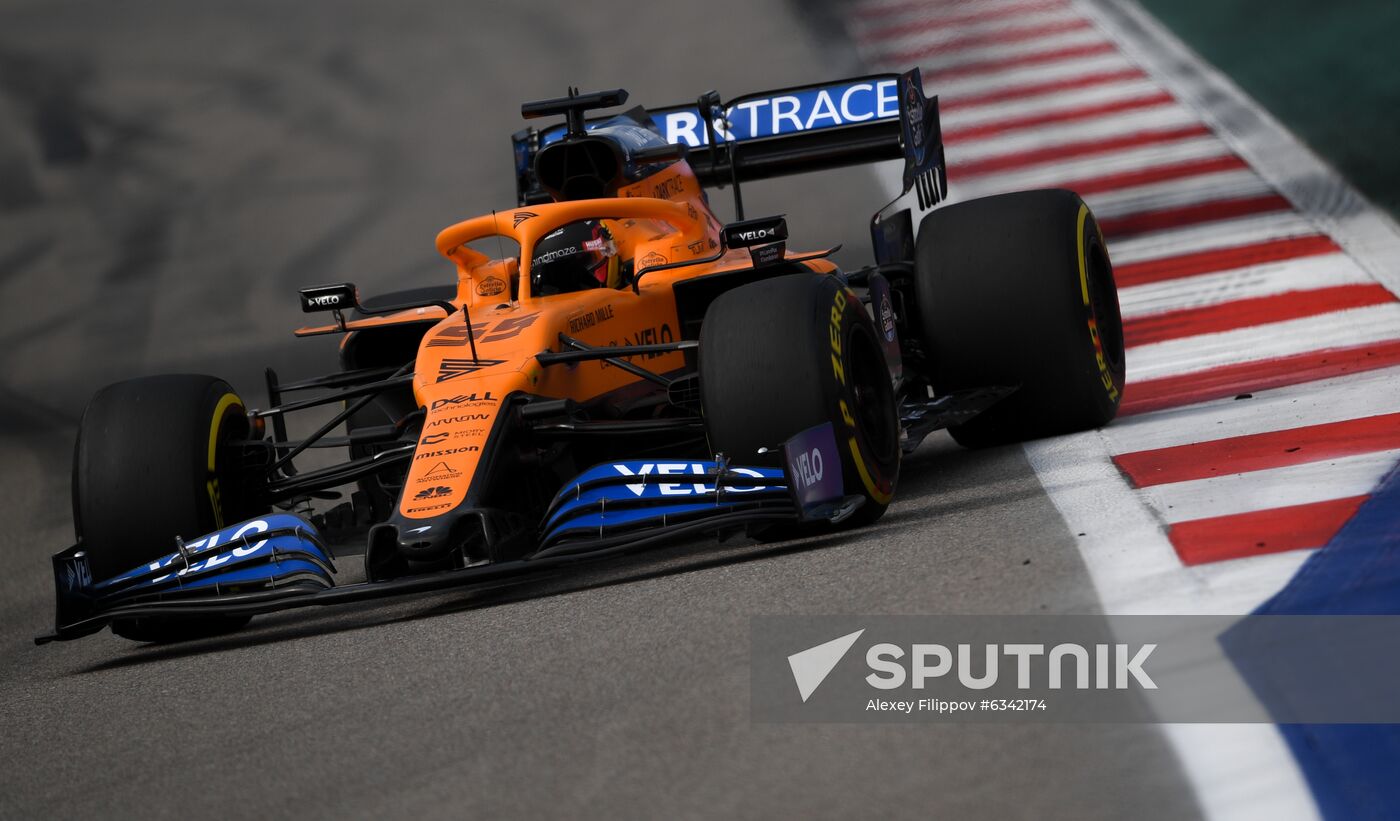 Russia Formula 1 Practice