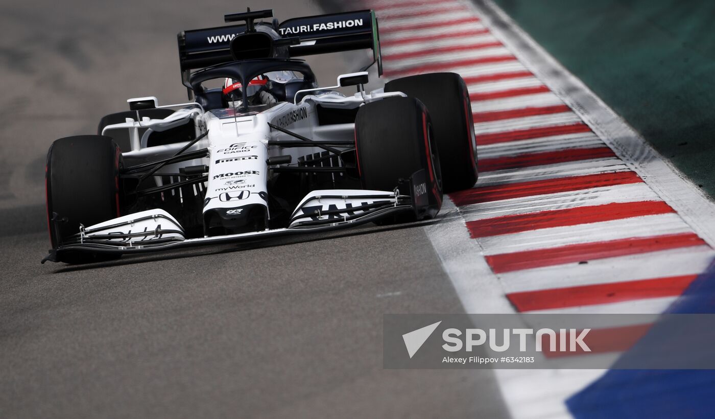 Russia Formula 1 Practice