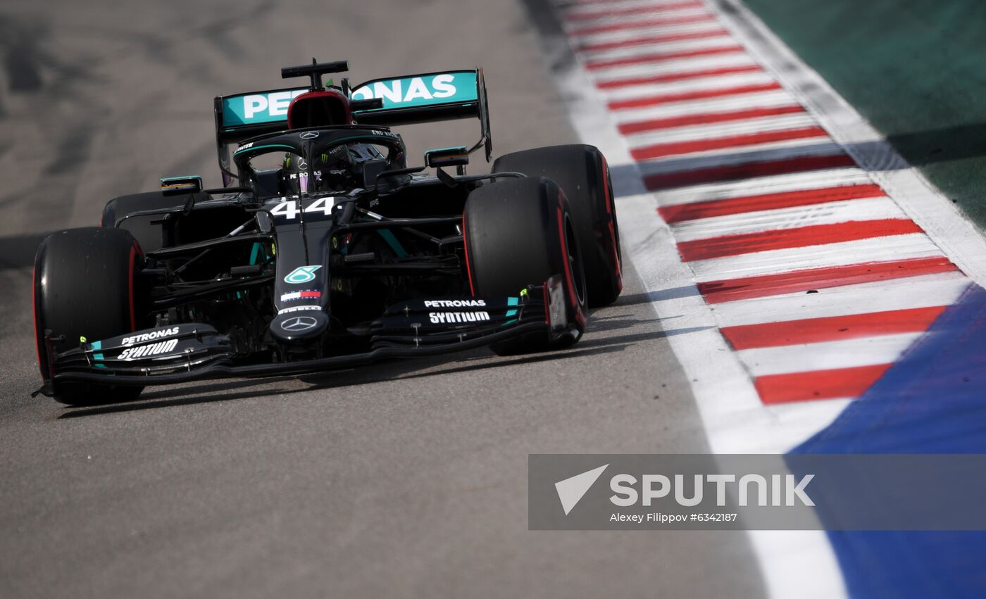 Russia Formula 1 Practice