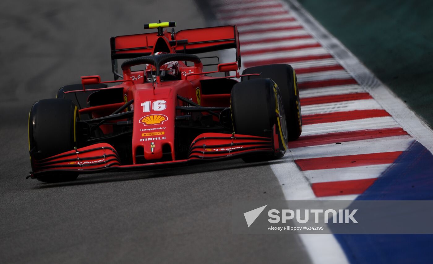 Russia Formula 1 Practice