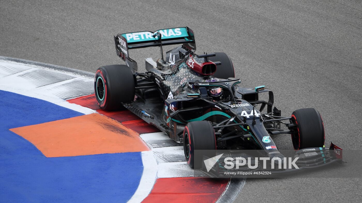 Russia Formula 1 Qualification