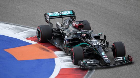 Russia Formula 1 Qualification