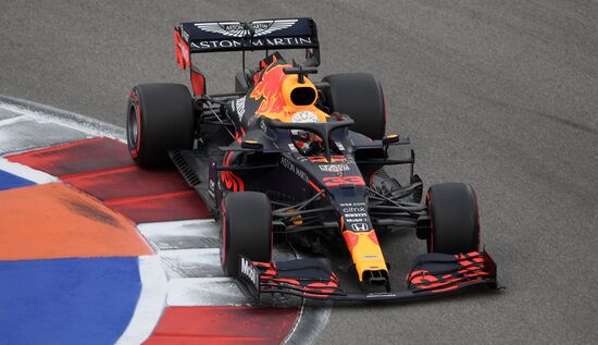 Russia Formula 1 Qualification