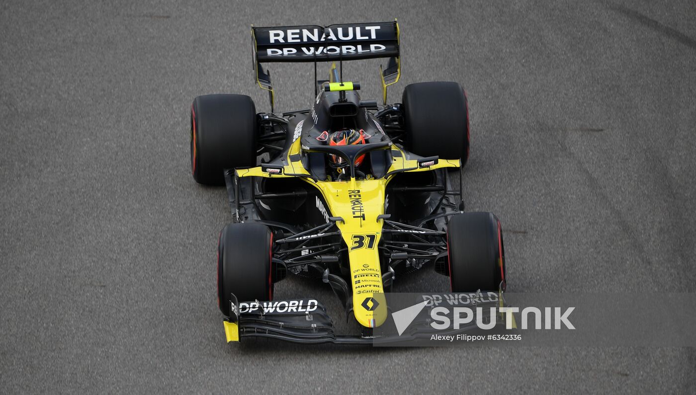 Russia Formula 1 Qualification