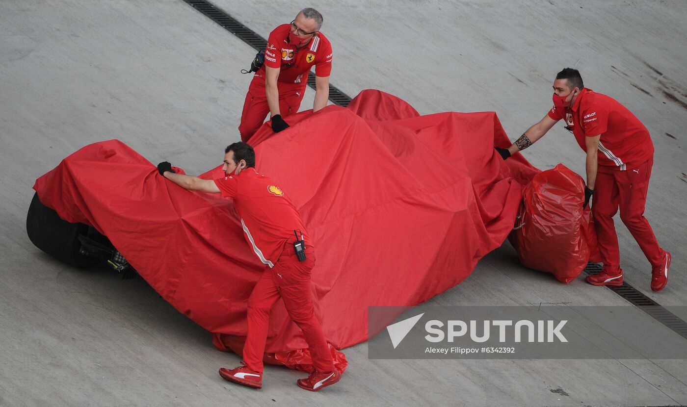 Russia Formula 1 Qualification