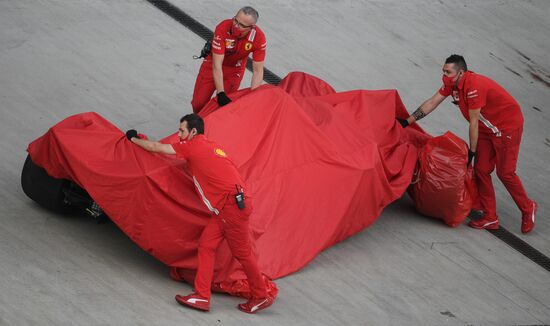 Russia Formula 1 Qualification