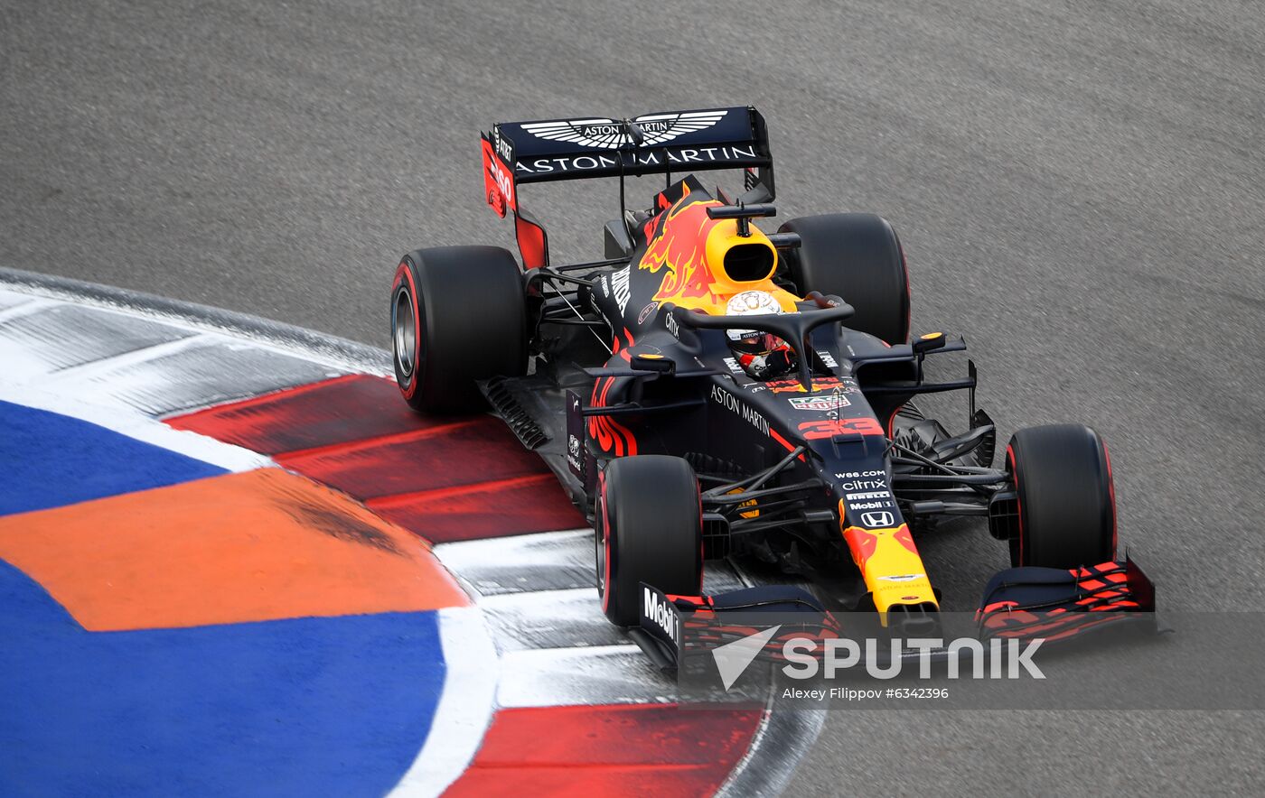 Russia Formula 1 Qualification