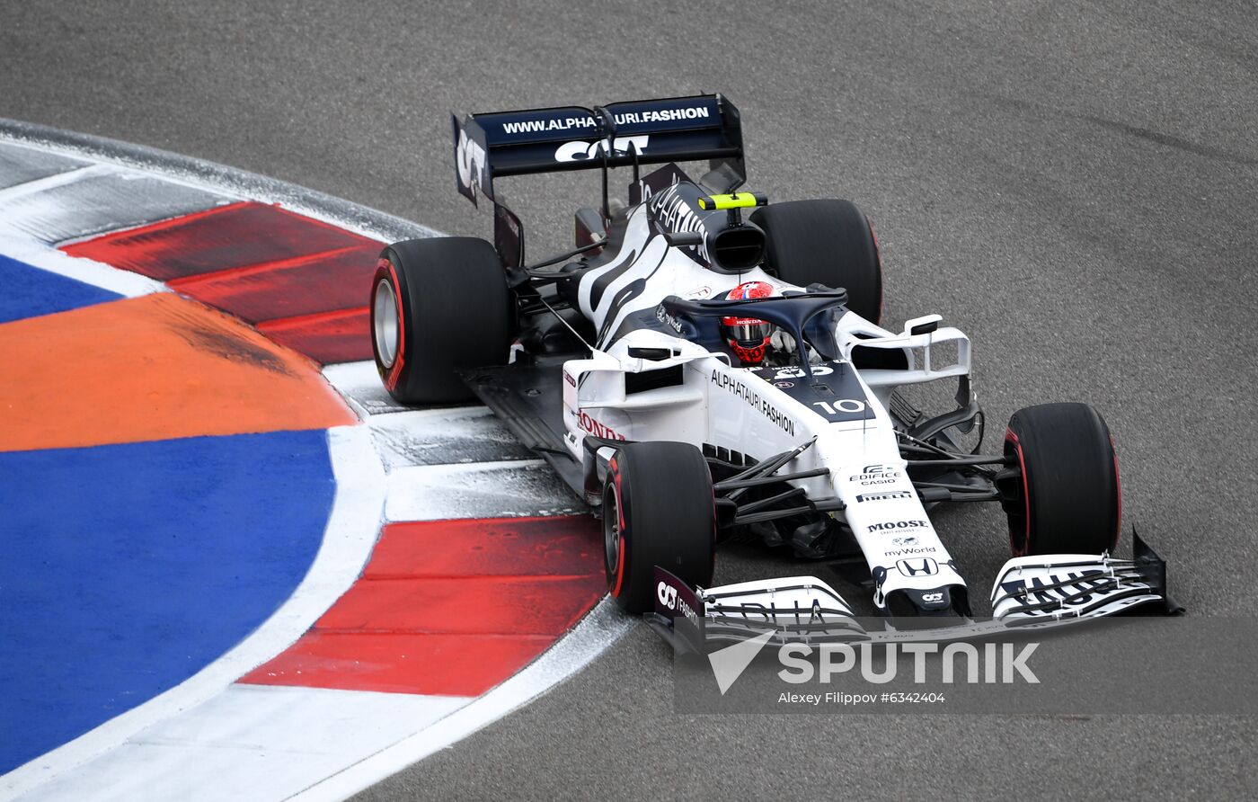 Russia Formula 1 Qualification