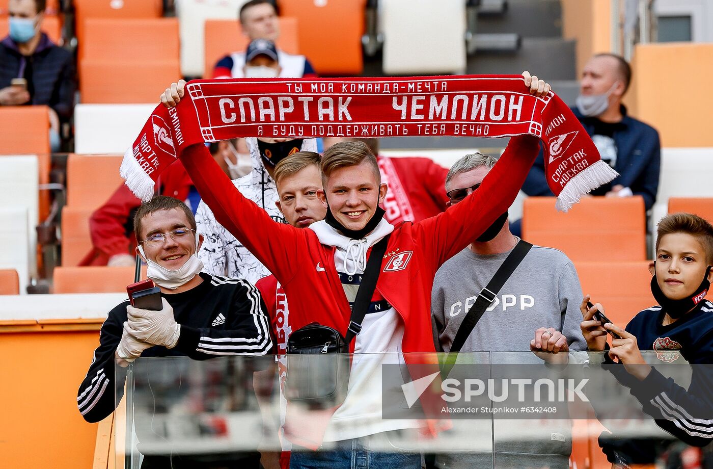Russia Soccer Premier-League Tambov - Spartak