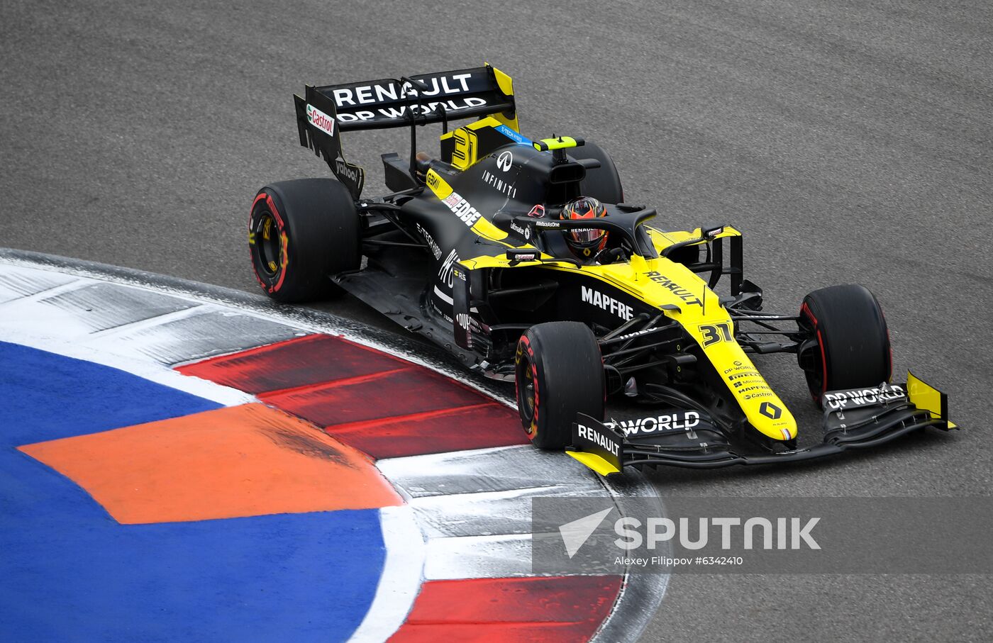 Russia Formula 1 Qualification