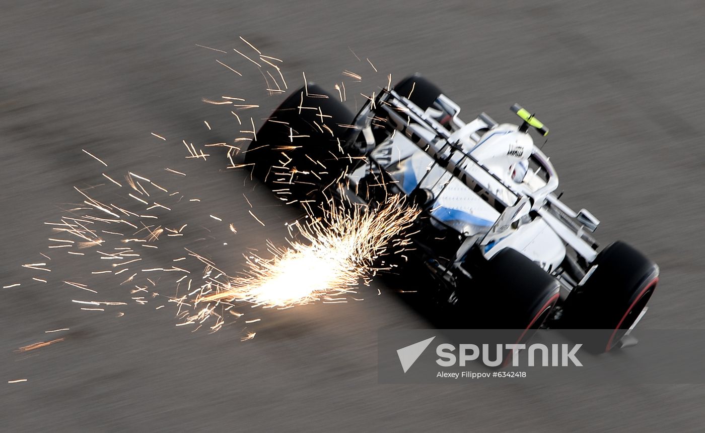 Russia Formula 1 Qualification