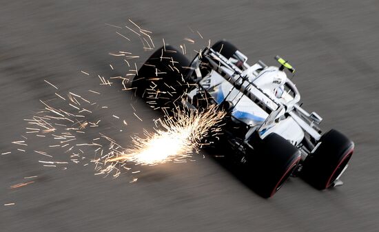 Russia Formula 1 Qualification