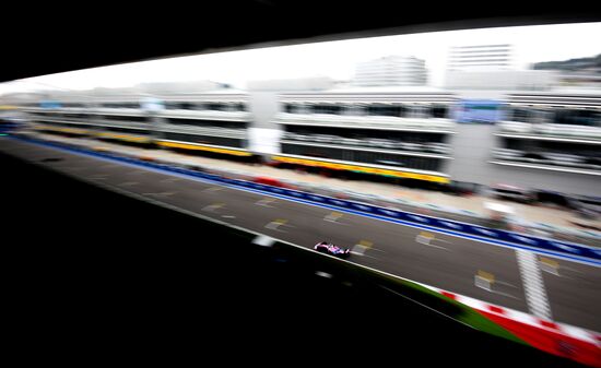 Russia Formula 1 Qualification