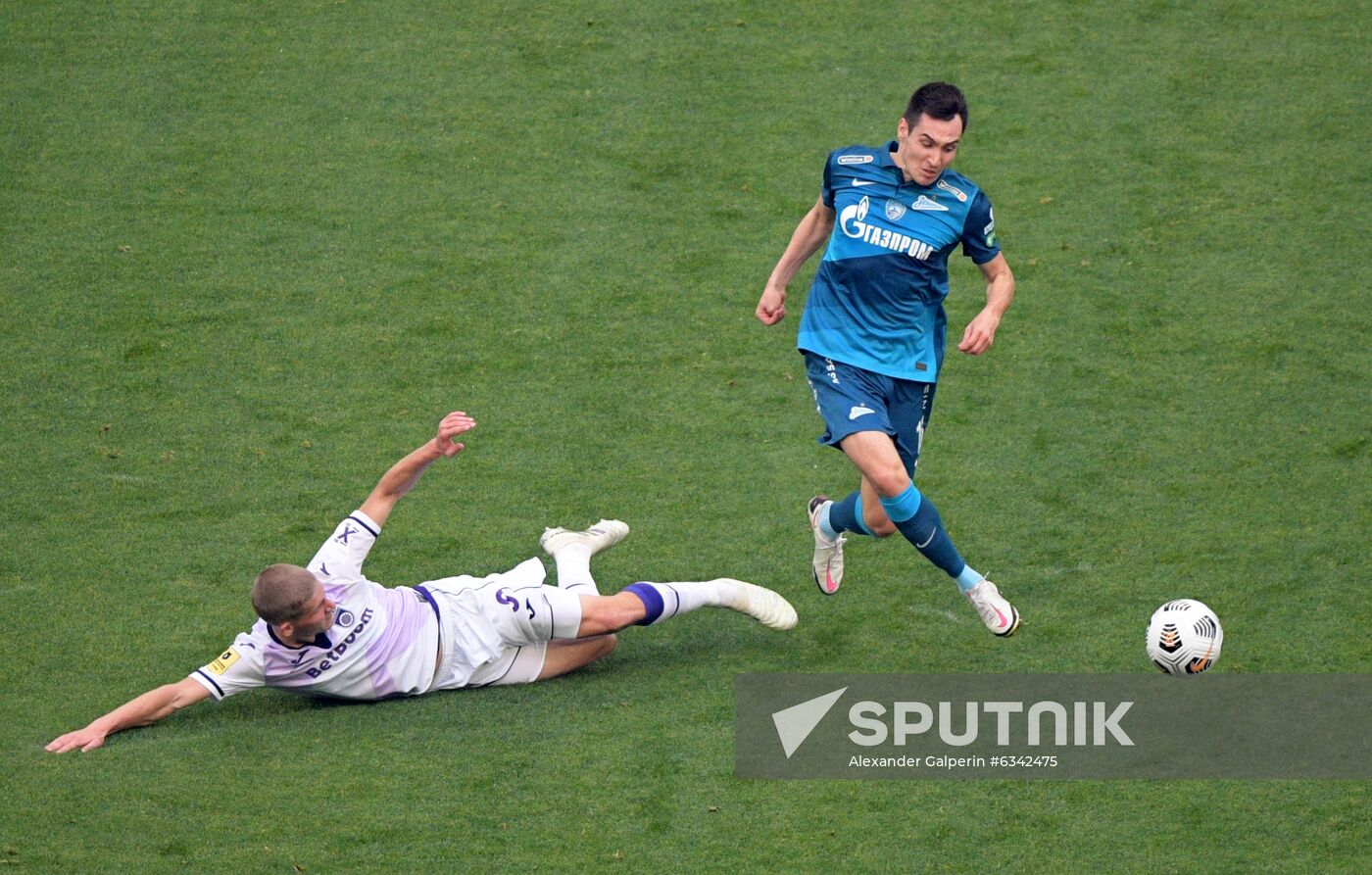 Russia Soccer Premier-League Zenit - Ufa
