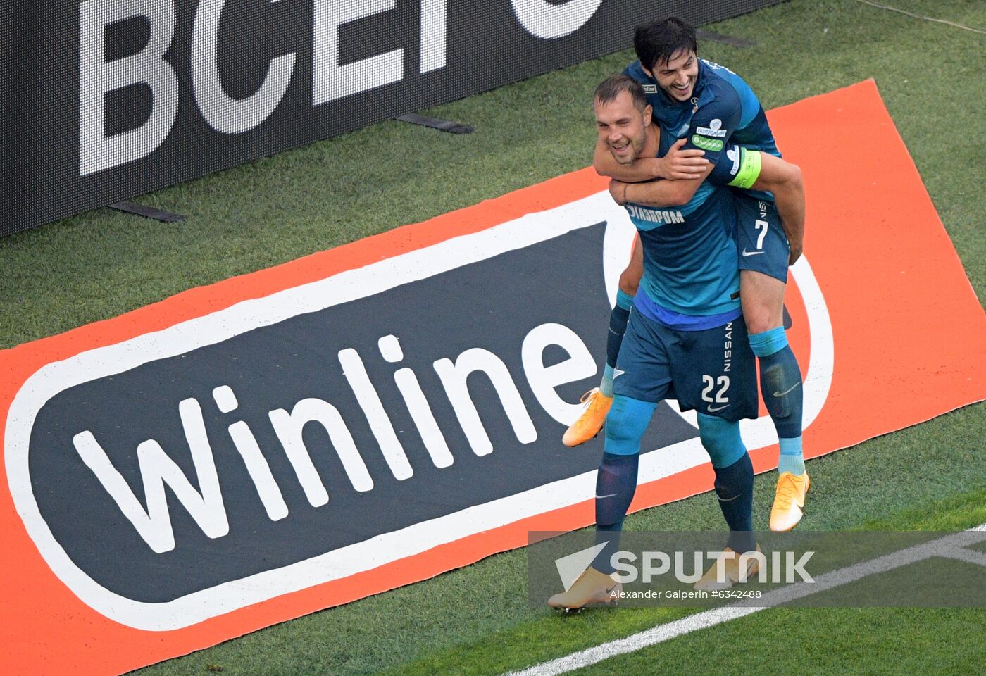 Russia Soccer Premier-League Zenit - Ufa