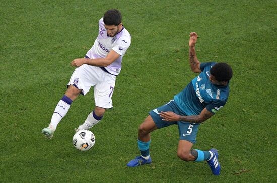 Russia Soccer Premier-League Zenit - Ufa