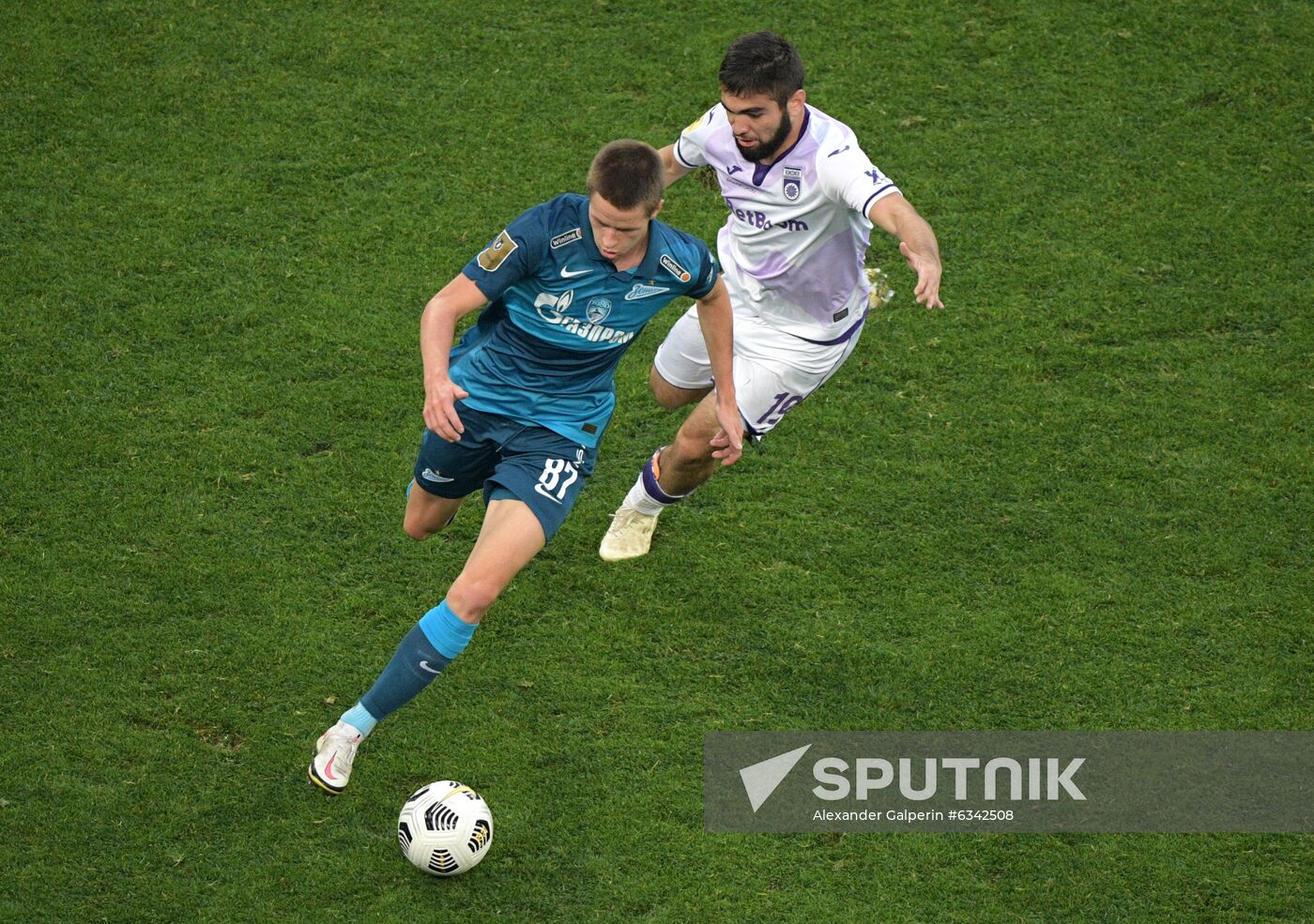 Russia Soccer Premier-League Zenit - Ufa