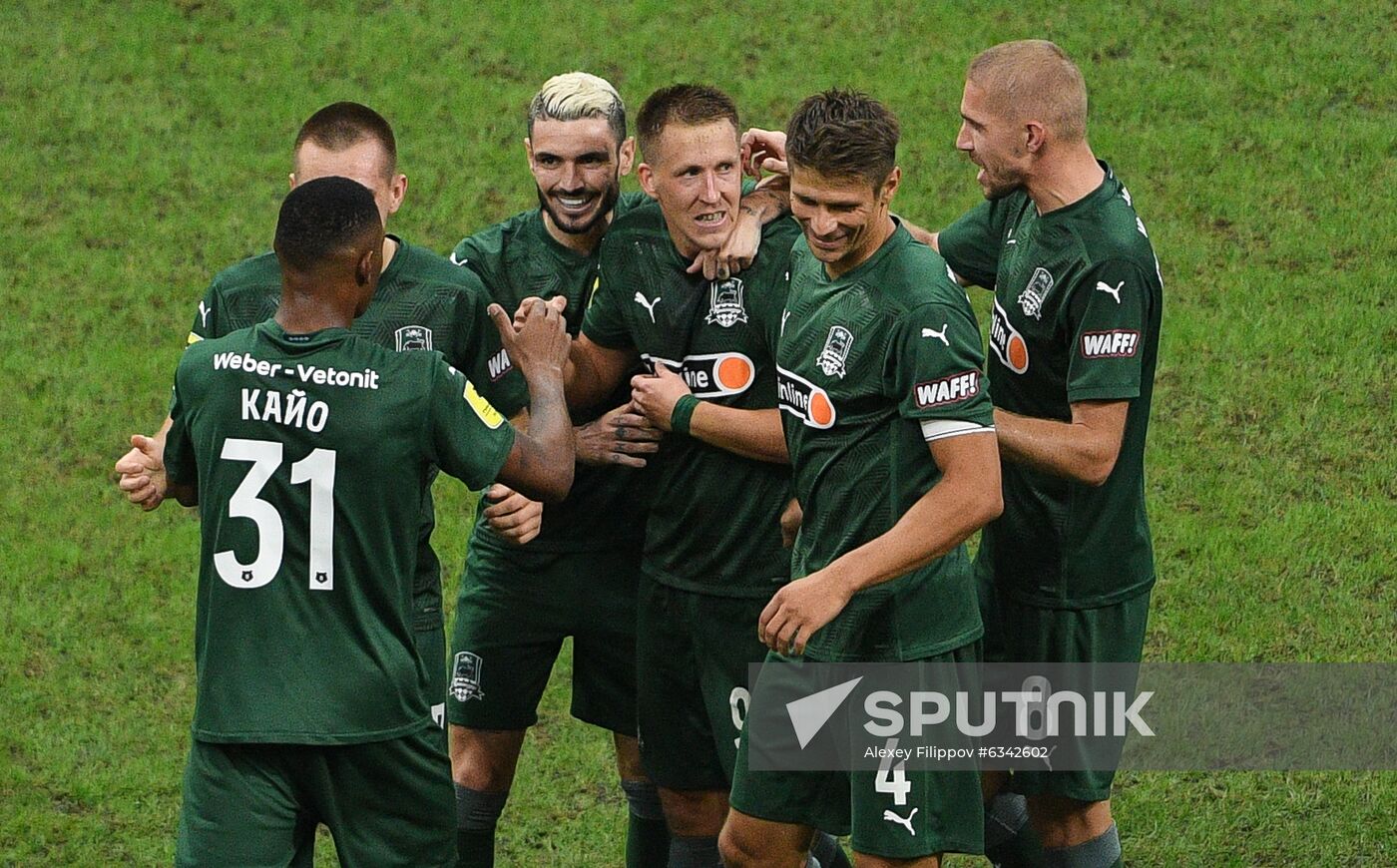 Russia Soccer Premier-League Sochi - Krasnodar