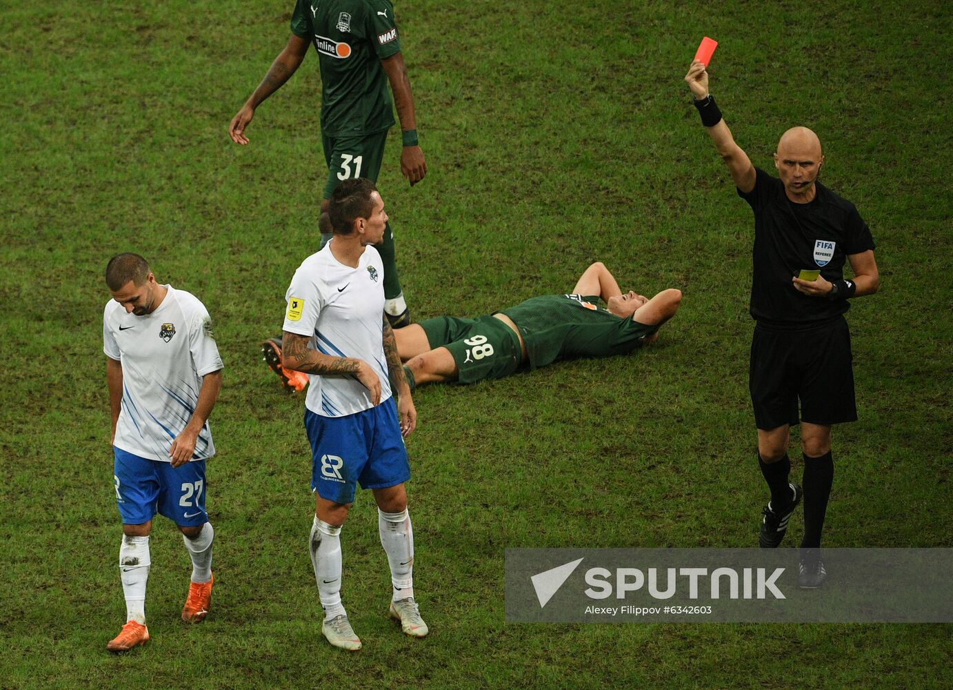 Russia Soccer Premier-League Sochi - Krasnodar