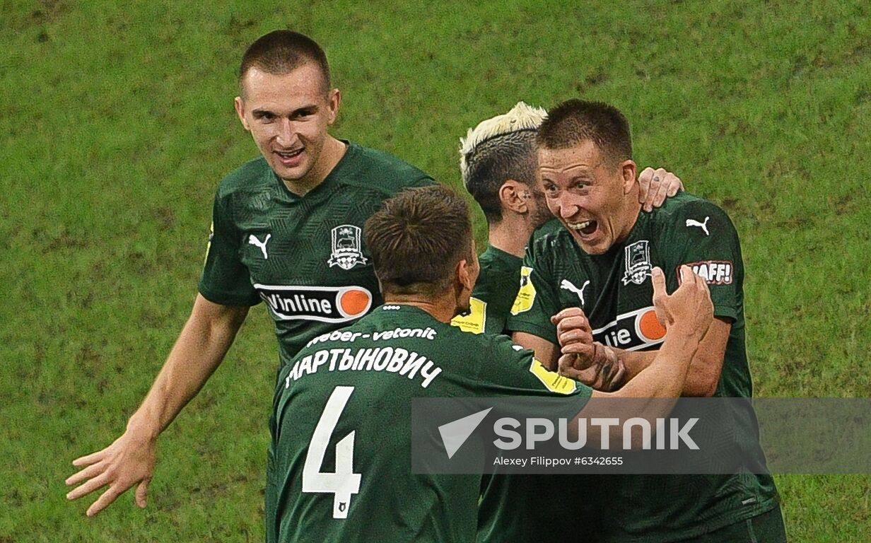 Russia Soccer Premier-League Sochi - Krasnodar