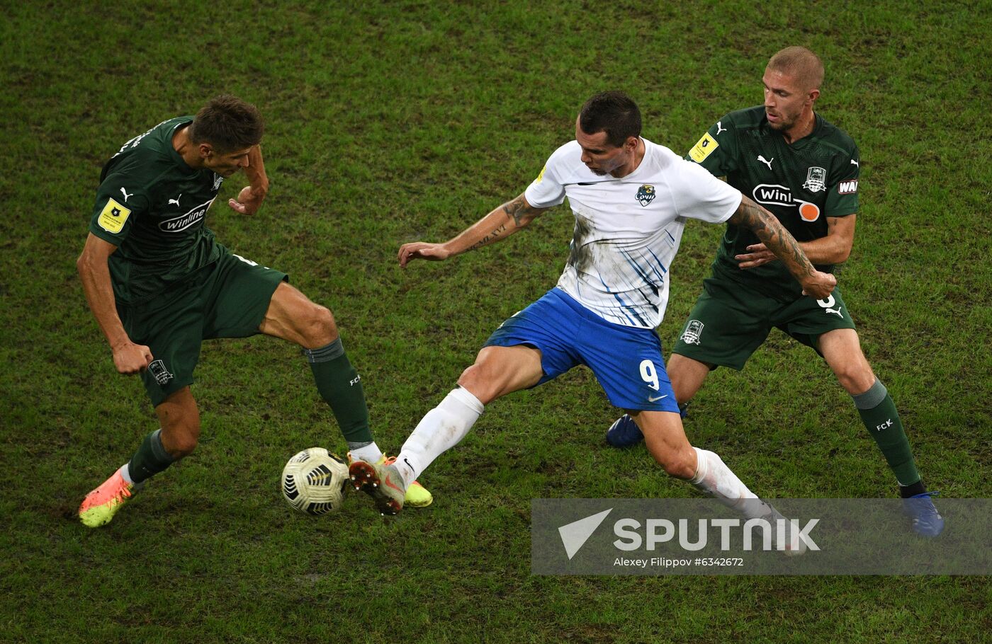 Russia Soccer Premier-League Sochi - Krasnodar