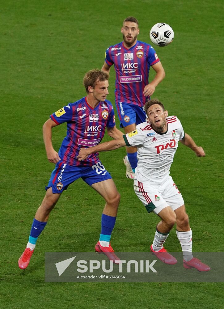 Russia Soccer Premier-League CSKA - Lokomotiv