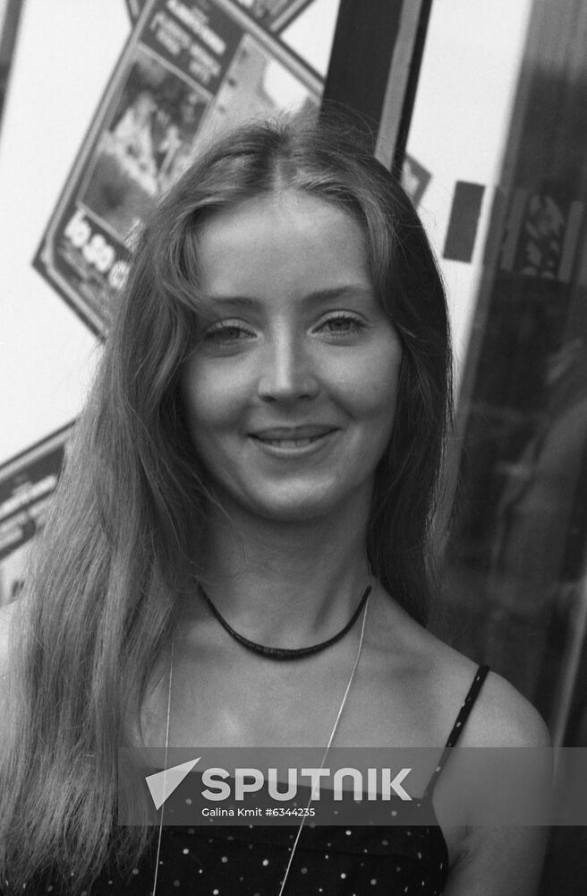 Polish actress Bozena Adamek