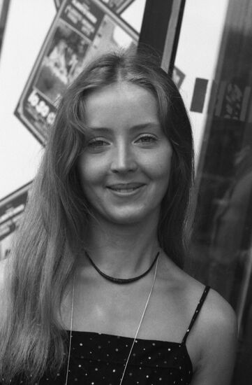 Polish actress Bozena Adamek