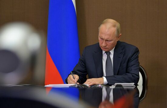Russia Putin State Council