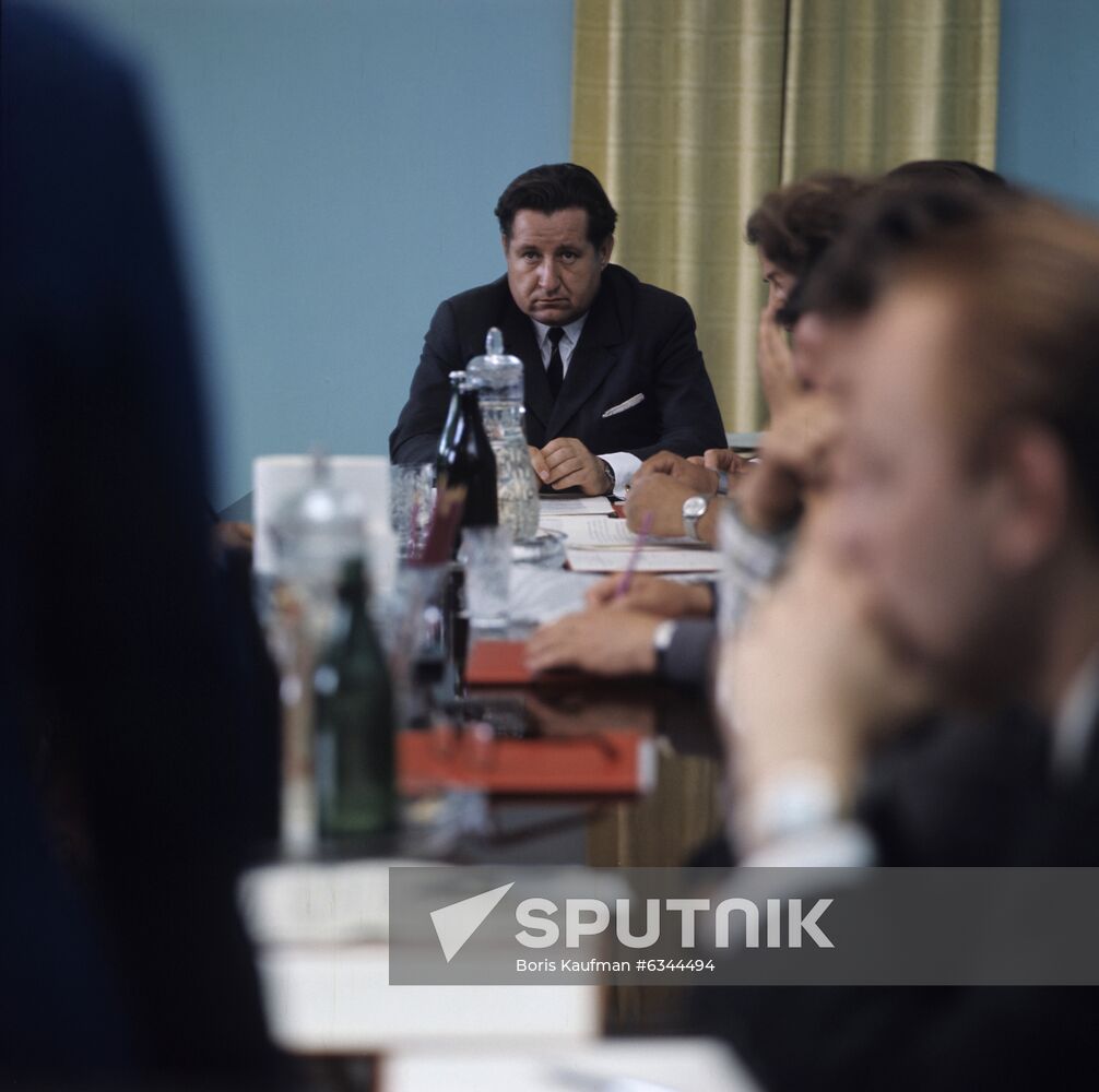 Ivan Golovchenko, Secretary of Krasnoarmeisky District Committee of Soviet Communist Party in Volgograd