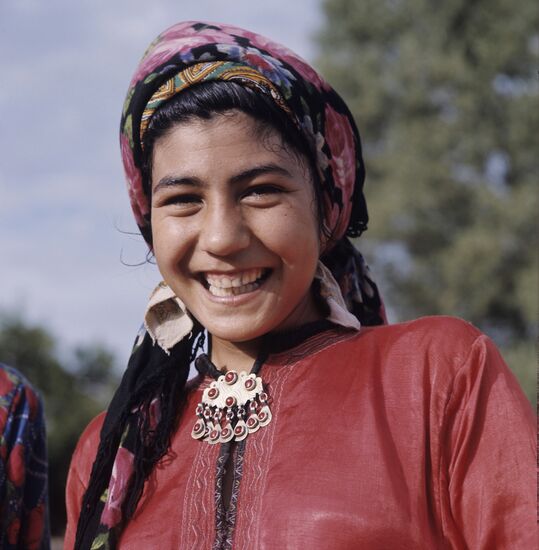 Ashgabat school student