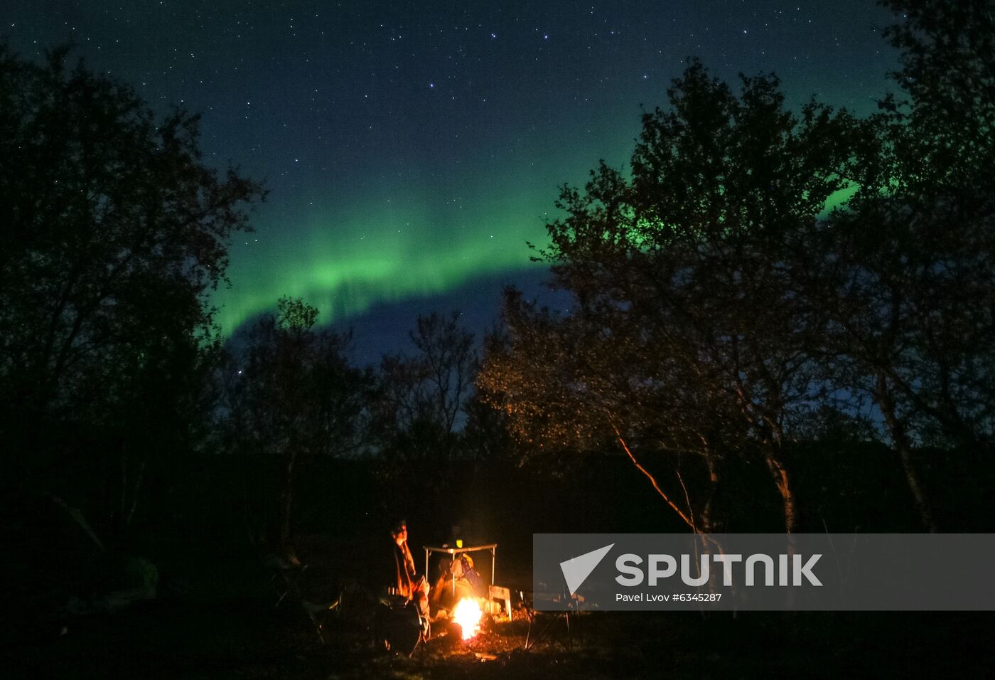 Russia Aurora Borealis