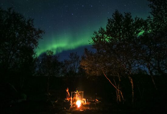 Russia Aurora Borealis