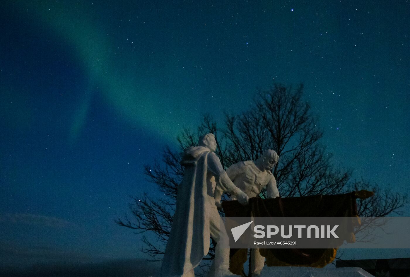 Russia Aurora Borealis