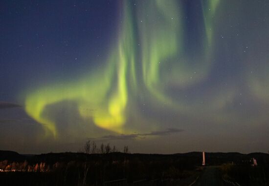 Russia Aurora Borealis