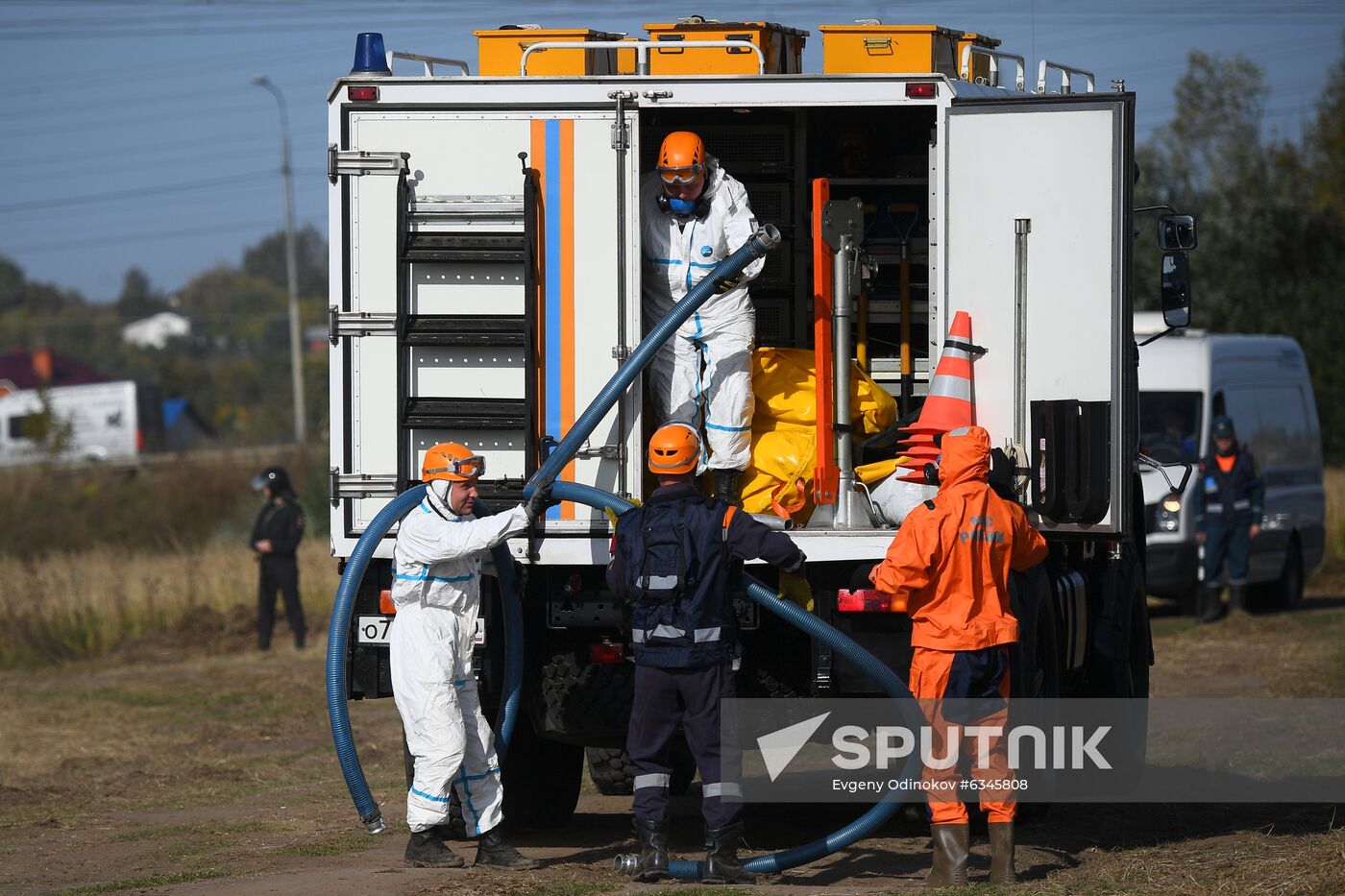 Russia Emergency Services Drills